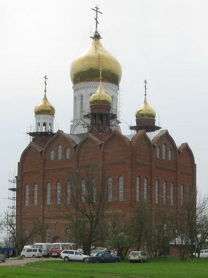 Церковь в поселке Приазовское